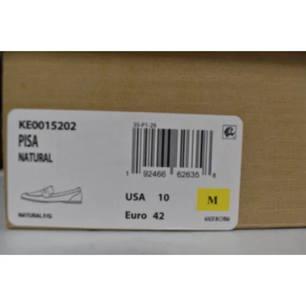 Kork-Ease‎ Womens Size 10 Pisa Natural Full Grain Leather Slip On Penny Loafers